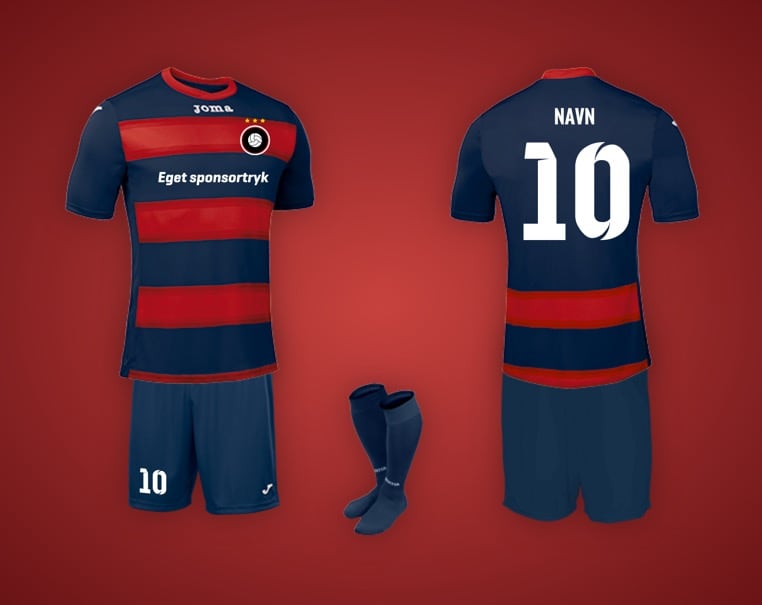 joma europa III med eget sponsortryk